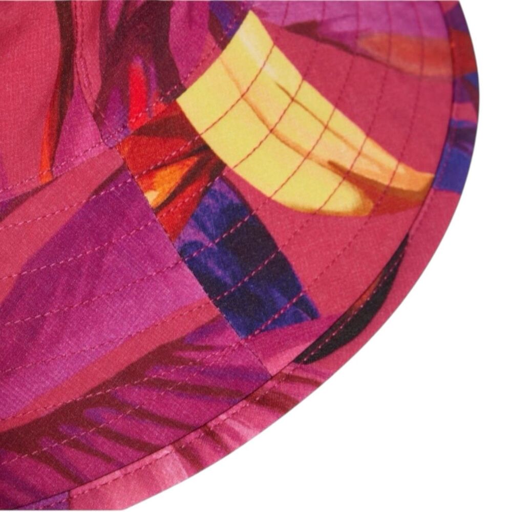 FARM Rio Floral Bucket Hat in Pink, Orange, Yellow, Purple-NWT!! - Picture 9 of 16